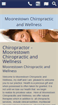 Mobile Screenshot of moorestownchiropractic.net